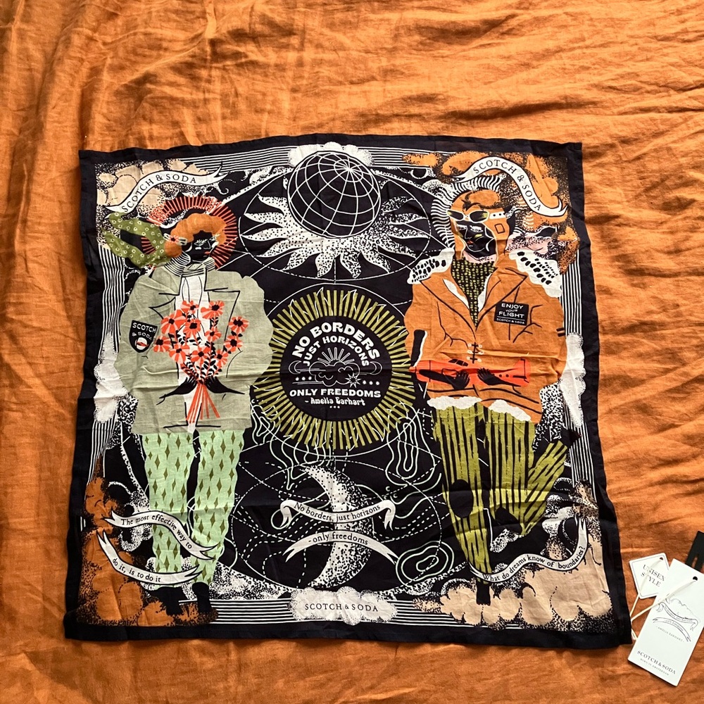 Scotch & Soda Cotton Scarf